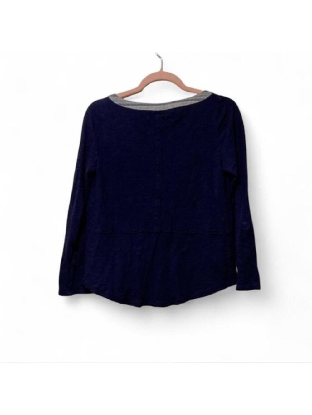 Embroidered Blue Women's Top - Picture 2 of 2